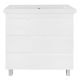 Тумба с раковиной Azario Kantri CS00097257 80 см белый глянец