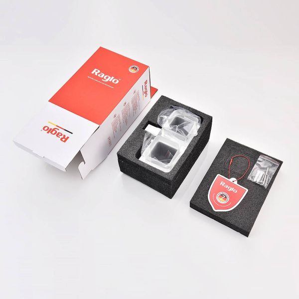 Стакан для ванной комнаты Raglo R301.08 двойной хром Стакан для ванной комнаты Raglo R301.08 двойной хром