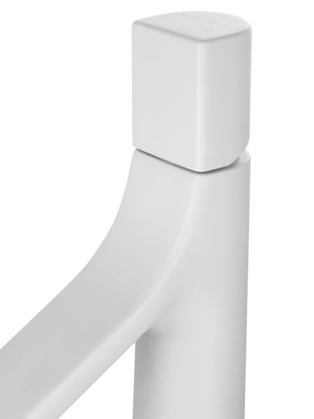 Смеситель для раковины Wonzon & Woghand The One WW-H1011-MW белый матовый