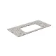 Столешница для полувстраиваемых раковин Kerama Marazzi Бричиола KM6012G0471RP100Ir2 100 см белый натуральный