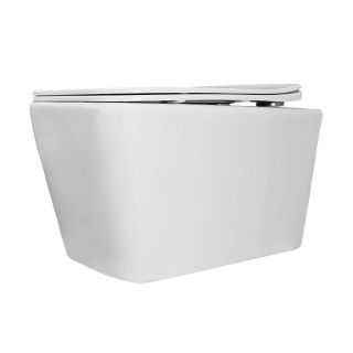 Унитаз подвесной Azario Dezi AZ-W05-SW безободковый торнадо белый