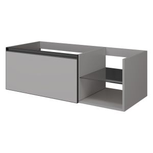 Тумба под раковину Armadi Art Quatro 790-M6-120-L-A 120 см серый/антрацит