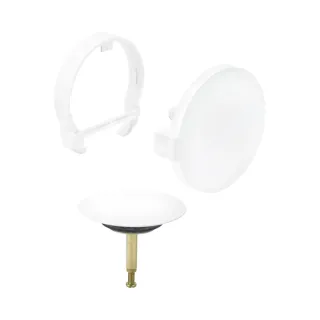 Комплект накладок на слив-перелив Viega Multiplex Trio Visign MT5 725815 белый