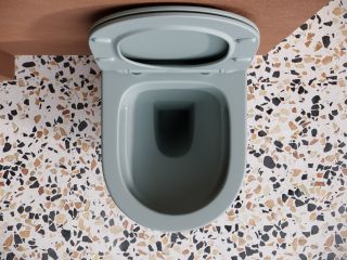 Подвесной унитаз Ceramica Nova Balearica CN6000MH безободковый антрацит матовый Подвесной унитаз Ceramica Nova Balearica CN6000MH безободковый антрацит матовый