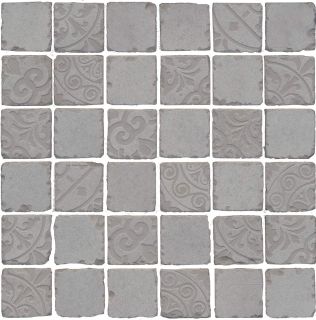 Декор Kerama Marazzi SBM004\DD640220 Про Фьюче серый мозаичный 30x30x0,9