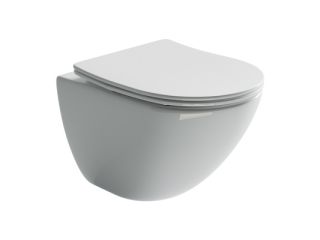 Комплект Ceramicanova подвесной унитаз Mono Rimless+ инсталляция Balance кнопка Circle чёрный матовый