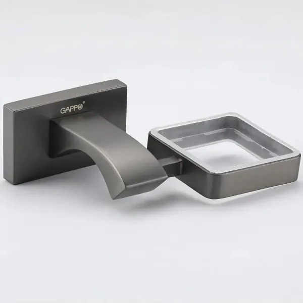 Мыльница Gappo G0702-9 оружейная сталь