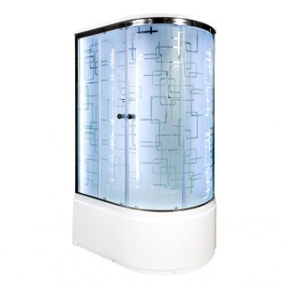 Душевая кабина Deto ЕМ4511 L LED 110х80х220 см Душевая кабина Deto ЕМ4511 L LED 110х80х220 см