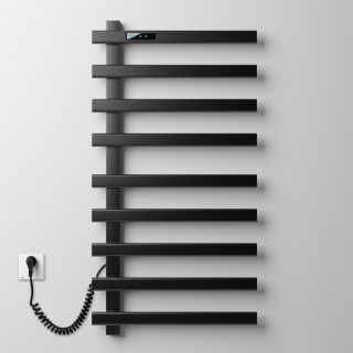 Полотенцесушитель электрический Black & White Moon 355BI