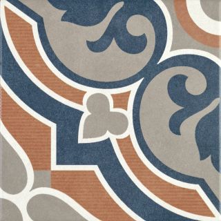 Керамогранит Motto N100074 Levels Cobalt Decor 3006 20x20