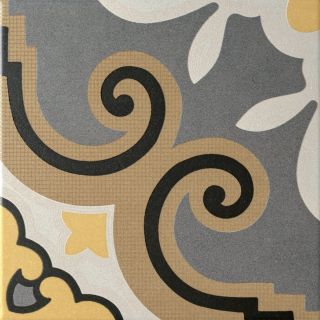 Керамогранит Motto N100107 Midnight Decor Matt 20x20