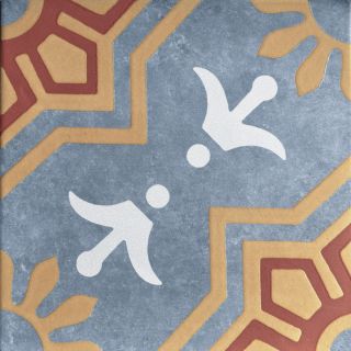 Керамогранит Motto N100123 Palmas Blue Decor 2 20x20