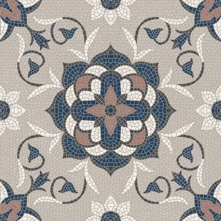 Керамогранит Motto N100196 Levels Brich Decor 1056 20x20