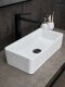 Раковина Gid N1104 51224 накладная белая 46x23x12