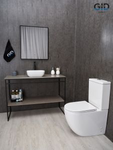 Раковина Gid N1334 51237 накладная белая 36x25x11.5