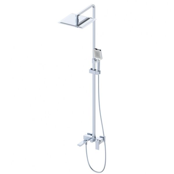 Душевая стойка Wonzon & Woghand Cube WW-88739016-CR хром