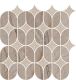 Декор Kerama Marazzi KMD2HID014BR Ифран наборный бежевый светлый глянцевый обрезной 30x32.5x0,9