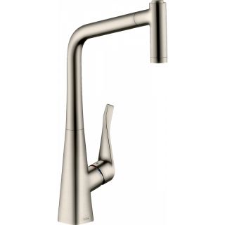 Смеситель для кухни Hansgrohe Metris 14780800 сталь Смеситель для кухни Hansgrohe Metris 14780800 сталь