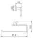 Полотенцедержатель Haiba HB1703-2 хром