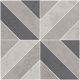 Декор Kerama Marazzi ID124T Про Лаймстоун серый матовый 60x60x0,9
