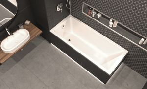 Акриловая ванна Whitecross Wave Slim 0111.160080.100 160x80см белый глянец