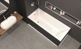 Акриловая ванна Whitecross Wave Slim 0111.160080.100 160x80см белый глянец