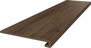 Ступень Kerama Marazzi SG506820R\GCF клееная Сальветти коричневый 33x119.5x0,9