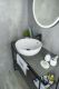 Раковина Gid N9003a 51103 накладная белая 43x43x17.5