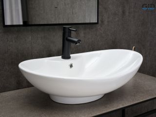 Раковина Gid N9004 51205 накладная белая 65x43.5x20 Раковина Gid N9004 51205 накладная белая 65x43.5x20