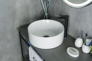 Раковина Gid N9011 51105 накладная белая 40x40x15 Раковина Gid N9011 51105 накладная белая 40x40x15