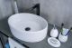 Раковина Gid N9012 51106 накладная белая 50x36x14