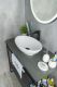 Раковина Gid N9021 51109 накладная белая 52x32x14