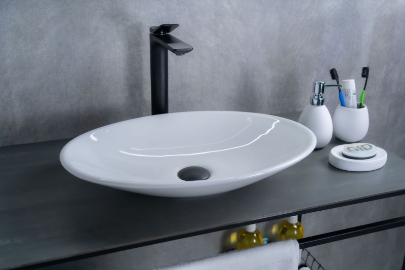 Раковина Gid N9022 51110 накладная белая 50x35x9