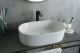 Раковина Gid N9025 51111 накладная белая 56x35x14