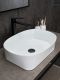 Раковина Gid N9028 51233 накладная белая 53x36x14