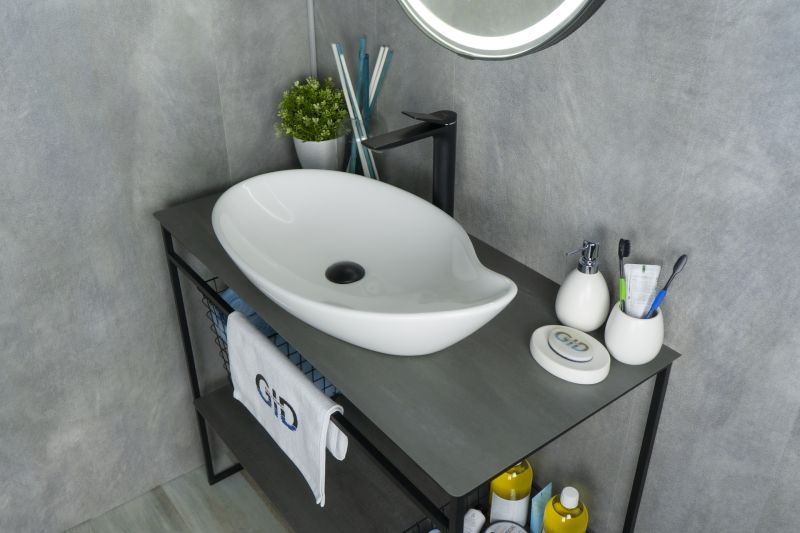 Раковина Gid N9052 51116 накладная белая 65x38x14 Раковина Gid N9052 51116 накладная белая 65x38x14
