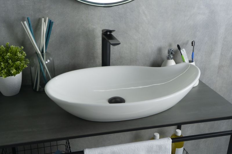Раковина Gid N9052 51116 накладная белая 65x38x14 Раковина Gid N9052 51116 накладная белая 65x38x14