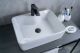 Раковина Gid N9091 51176 накладная белая 48x37x13