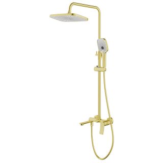 Душевая стойка Azario Escaro AZ-K2374MG золото матовое