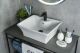 Раковина Gid N9108 51121 накладная белая 49x41x19