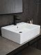 Раковина Gid N9153 51215 накладная белая 53x41x15