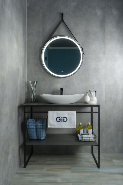 Раковина Gid N9176 51129 накладная белая 56x42x10.5