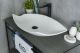 Раковина Gid N9178 51171 накладная белая 74x38x13