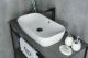 Раковина Gid N9217 51132 накладная белая 61x34x13.5