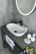Раковина Gid N9234 51133 накладная белая 56x39x12.5