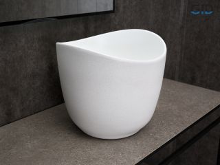 Раковина Gid N9303wg 51221 накладная белый матовый / белый графит 36x36x32 Раковина Gid N9303wg 51221 накладная белый матовый / белый графит 36x36x32