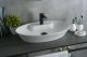 Раковина Gid N9398 51142 накладная белая 61x37x12