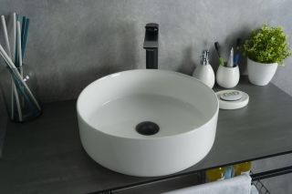 Раковина Gid N9424 51179 накладная белая 40x40x12