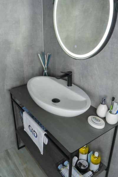 Раковина Gid N9435 51149 накладная белая 73x41.5x13.5