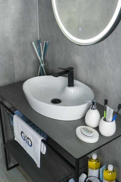 Раковина Gid N9436 51150 накладная белая 55x40x10.5